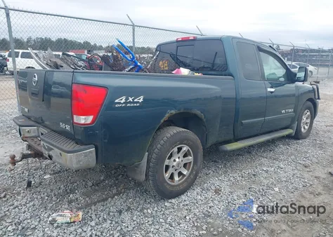 2005 Nissan Titan Se z USA, uszkodzony, nr VIN 1N6AA06B45N514239